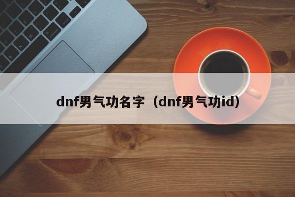 dnf男气功名字（dnf男气功id）